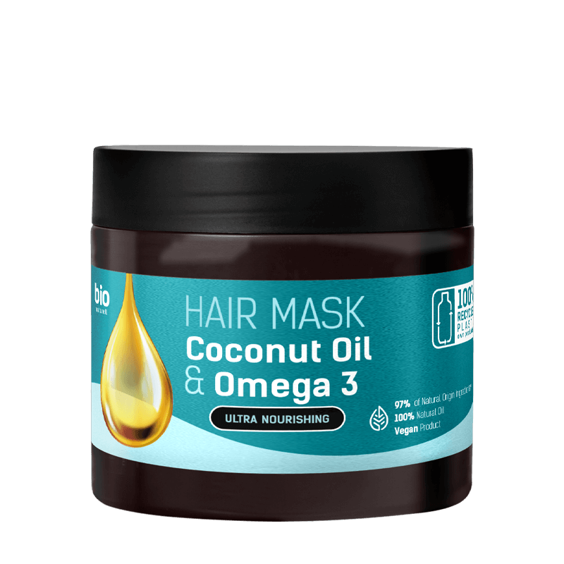 Masca Păr cu Ulei de Cocos și Omega 3