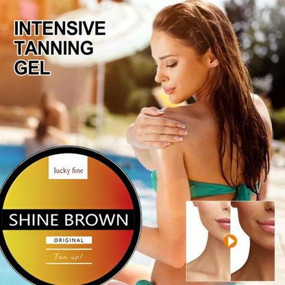 SHINE BROWN Crema bronzanta