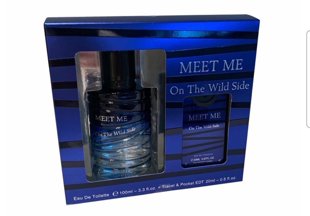 Apa de toaleta pentru barbati Meet Me On The Wild 100ml+ 20ML