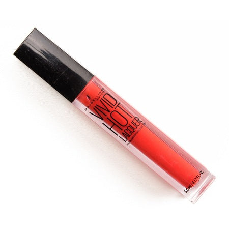 Ruj lichid Maybelline New York Color Sensational Vivid Hot Lacquer 70 So Hot, 5ml